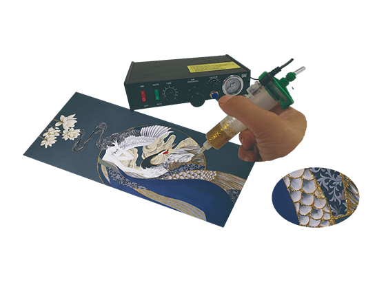 琺瑯彩手動瀝線機(jī)